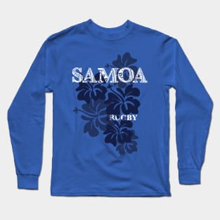 Samoa Rugby Fan Memorabilia Long Sleeve T-Shirt